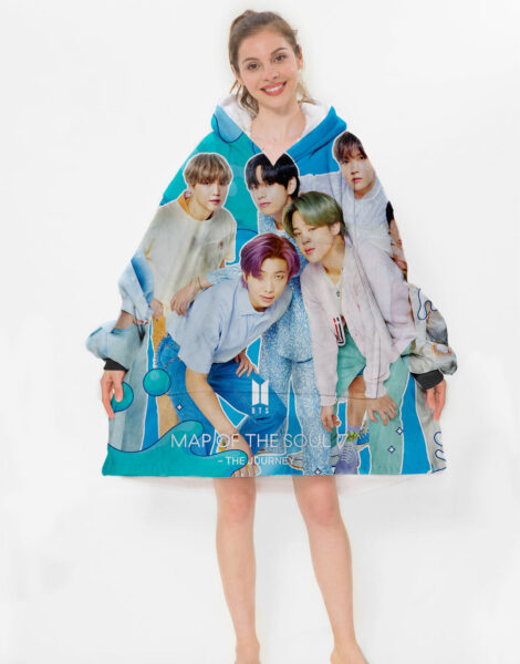 BTS Hoodie Blanket